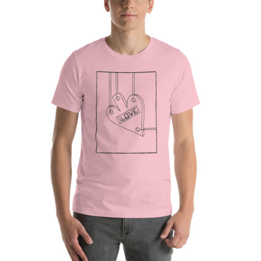 Hanging Heart Unisex T-Shirt | GP ARTWEAR